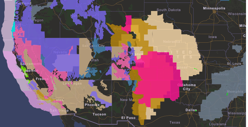 The United States is going to burn, look at all these fire watches and alerts holy shit
